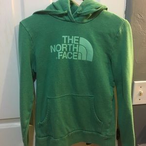 The North Face Green Hoodie